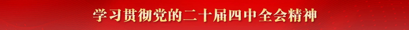 学习贯彻党的二十届四中全会精神